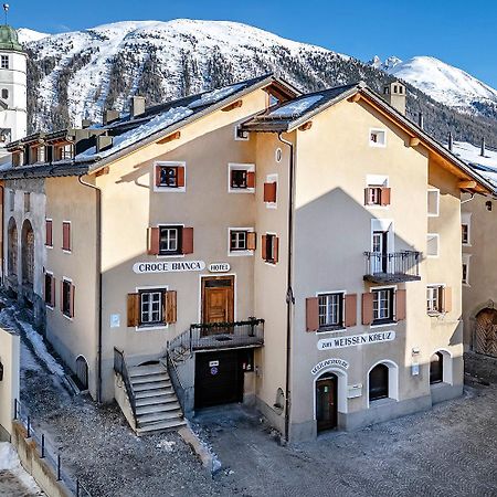 Weisses Kreuz - Crusch Alva Bed & Breakfast Samedan Dış mekan fotoğraf