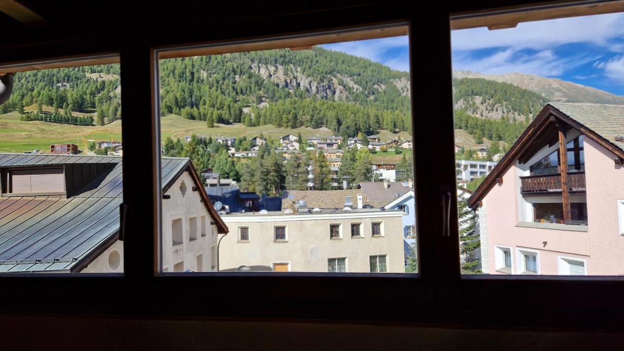 Weisses Kreuz - Crusch Alva Bed & Breakfast Samedan Dış mekan fotoğraf