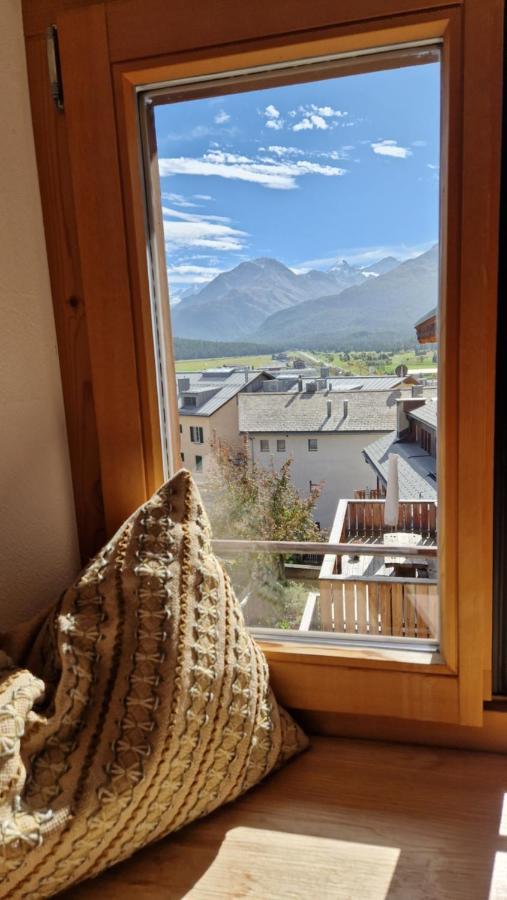 Weisses Kreuz - Crusch Alva Bed & Breakfast Samedan Dış mekan fotoğraf