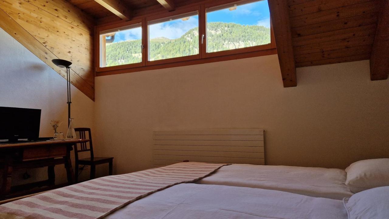 Weisses Kreuz - Crusch Alva Bed & Breakfast Samedan Dış mekan fotoğraf