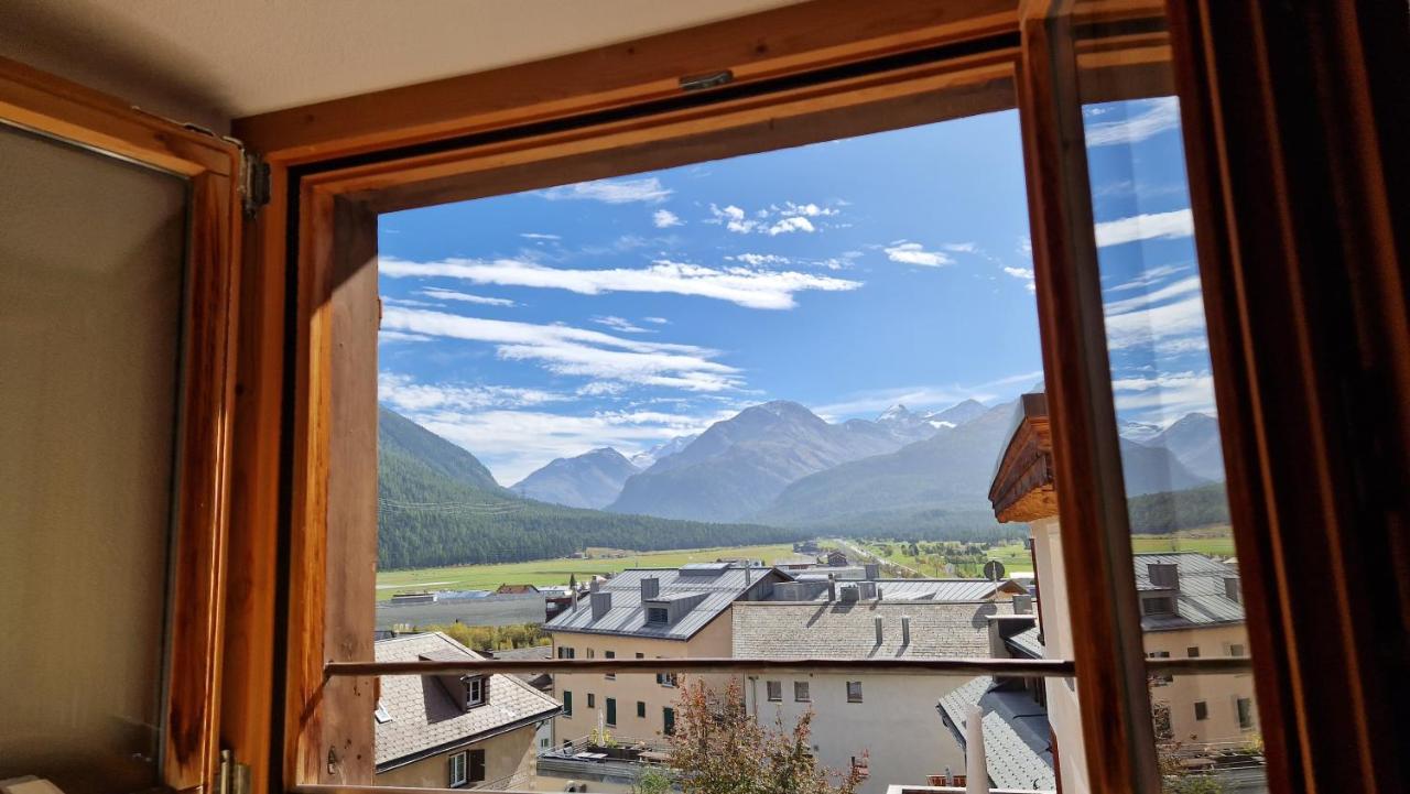 Weisses Kreuz - Crusch Alva Bed & Breakfast Samedan Dış mekan fotoğraf